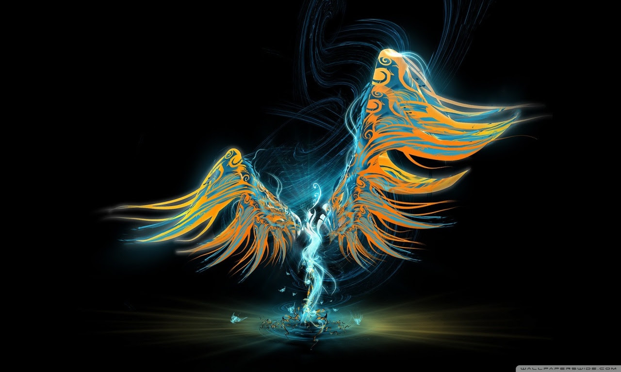 Abstract Angel ❤ 4K HD Desktop Wallpaper for 4K Ultra HD TV