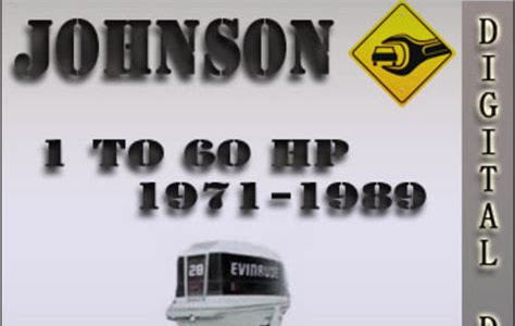 Read johnson evinrude 1971 1989 1 60 hp outboard repair manual improved How to Download EBook Free PDF