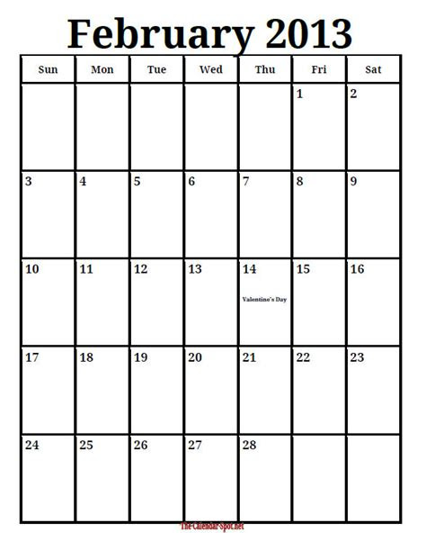  6 best images of printable monthly calendar portrait printable 2014