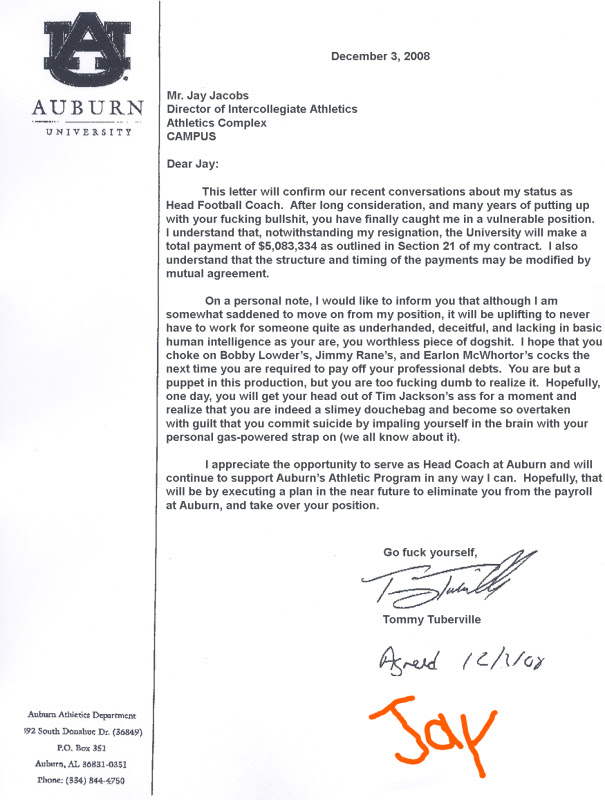 resignation letter layout. “real” resignation letter…