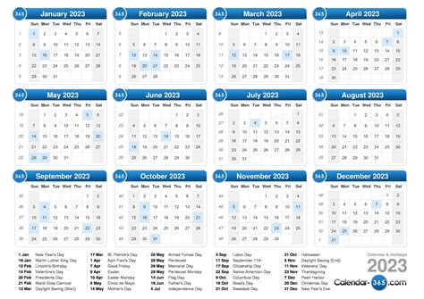The 12 months calendars print out on 12 pages. 2023 calendar