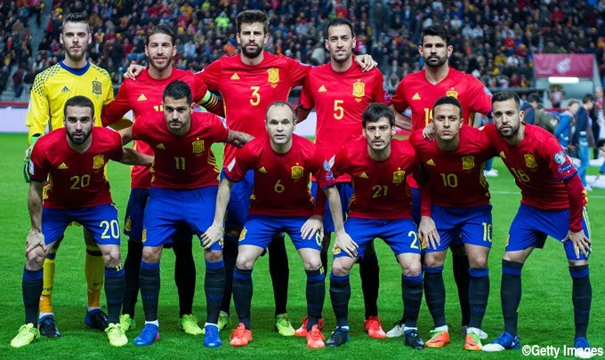 ロシアw杯スペイン代表の背番号まとめ ７番はどの選手か