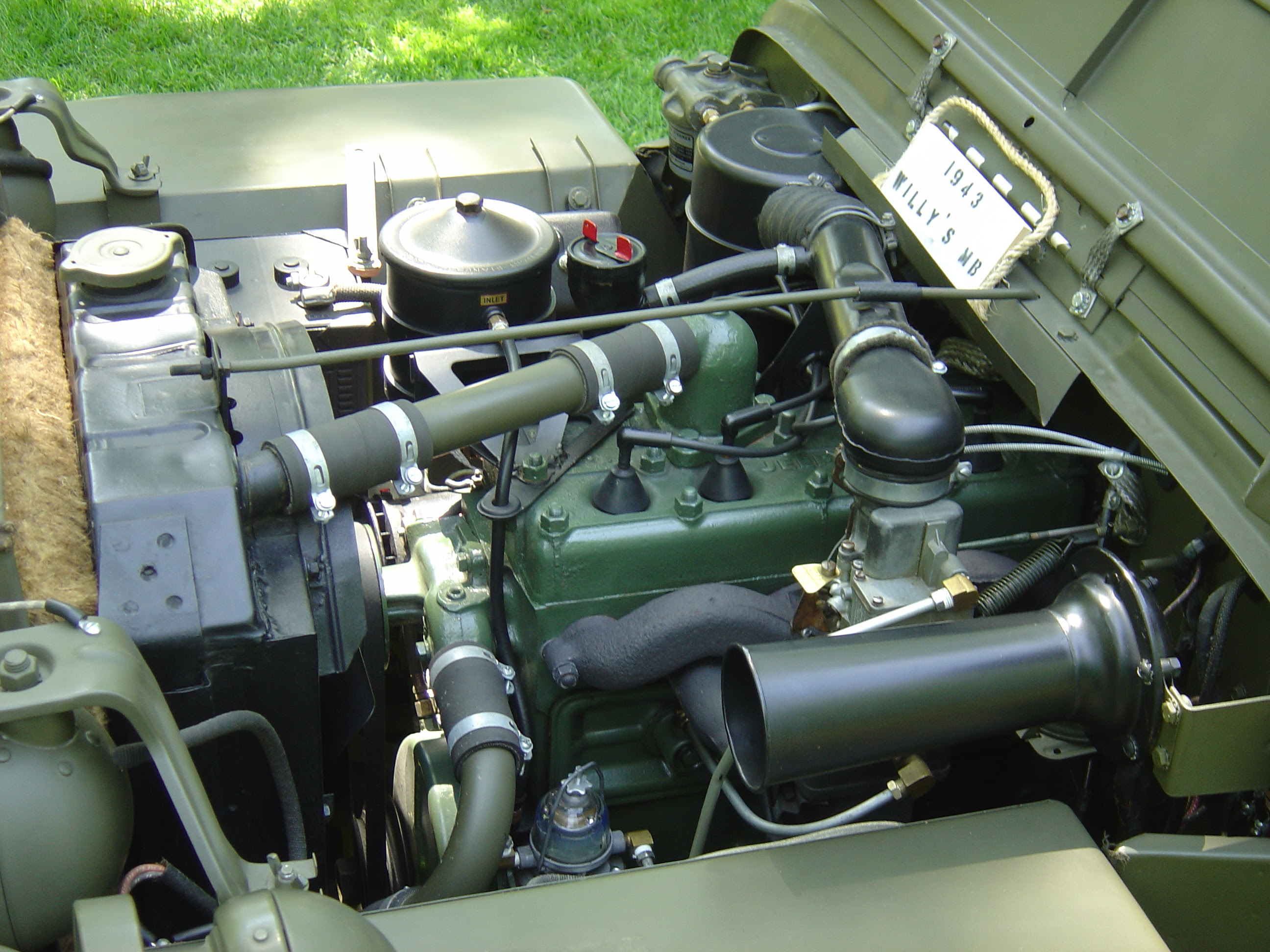1945 Willys Jeep.