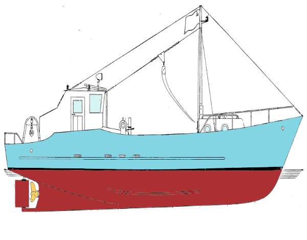 Bramha: Info Fishing boat design