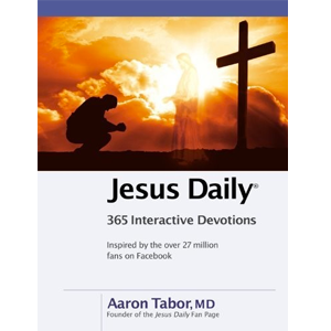 New from Aaron Tabor, Jesus Daily: PreBuy now at FamilyChristian.com