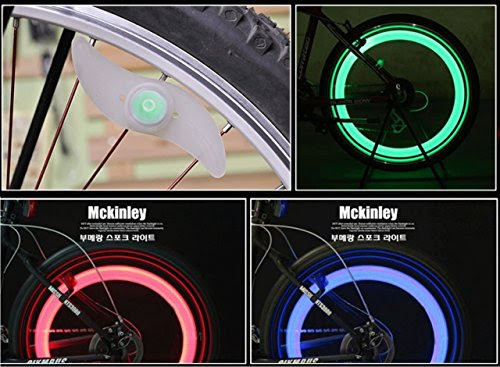 自転車 タイヤ 反射 板