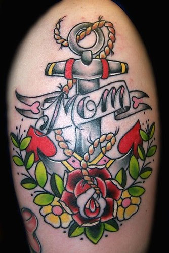 mom anchor tattoo anchor tattoo. mom anchor tattoo