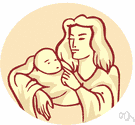 maternity - the kinship relation between an offspring and the mother