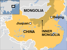 Jiuquan (BBC)