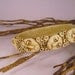 Antiqued African Style Bangle Handmade from Polymer Clay