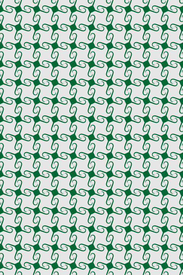 Ironworks Green Offwhite Wallpaper Ninth Circle Design