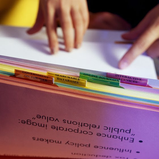 How to Create & Print File Holder Labels Using Word | Your Business