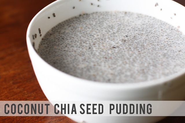 coconut chia seed pudding