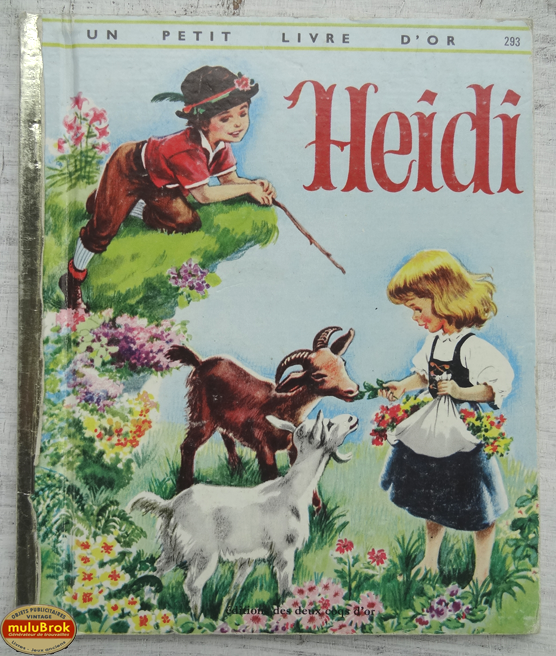 Livre Collection HEIDI 1983 Petit livre d Or Livre Collection HEIDI 1983 Petit livre d Or