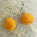 "Warm Amber" Earrings