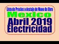 México Instalaciones electricas Precios de mano de obra