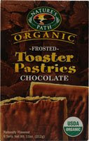 Nature's Path Organic Chocolate Frosted Toaster Pastries -- 11 oz