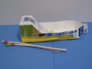 ゴム動力の船 ペットボトル 自由工作 もぽにゃのらぼらとり