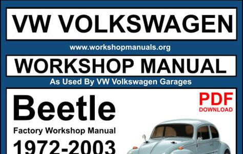 Read vw beetle workshop manual free download [PDF] [EPUB] PDF