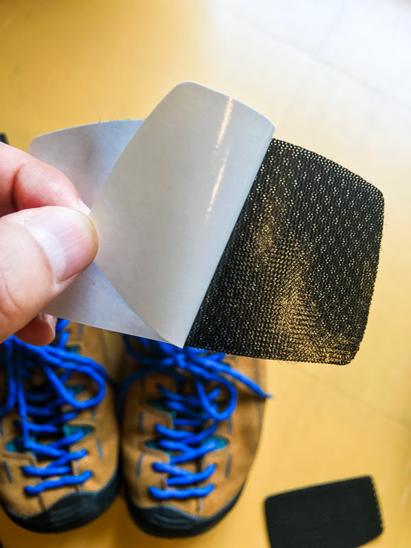 靴の内側のかかと部分が破れてしまったので補修した話 大阪市のデザイン事務所 Office 446 オフィスヨンヨンロク