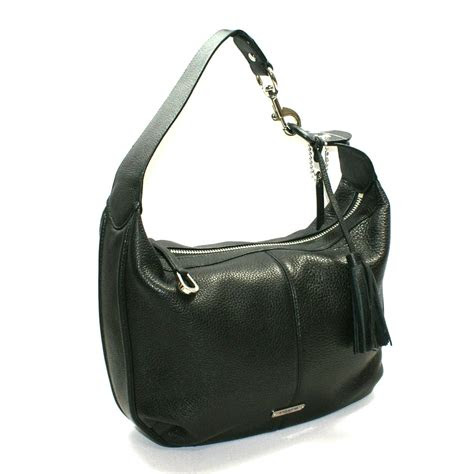 coach avery leather small hobo bag black coach