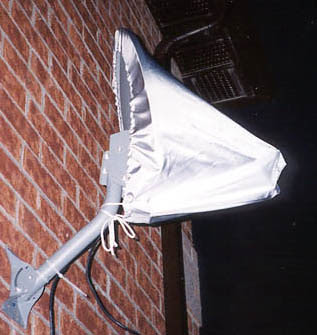 Really Rocket Science Blog Archive Diy Friday Removing Snow From Your Satellite Dish