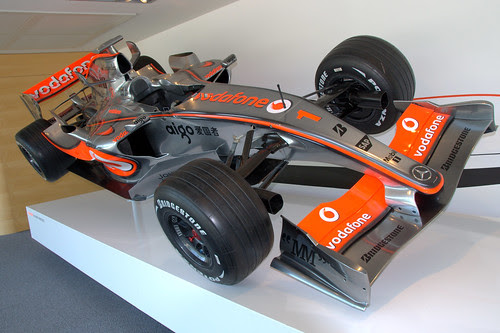 The Luxury F1 mclaren car