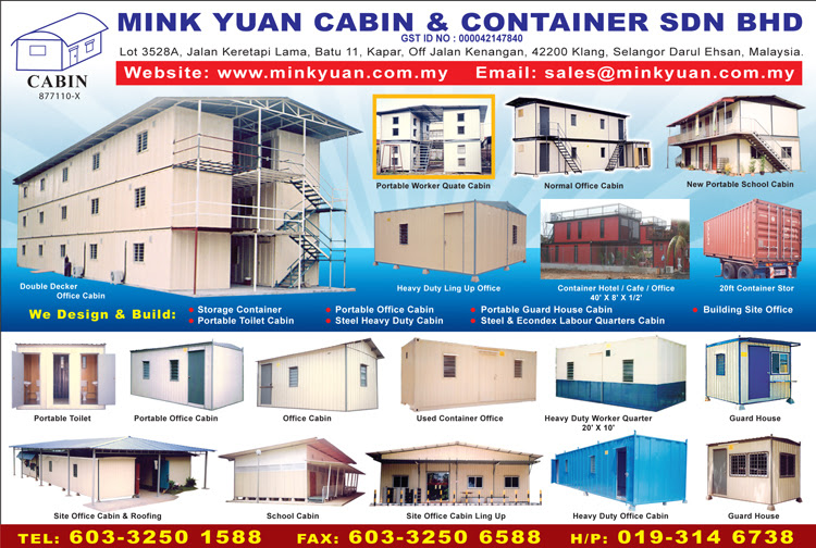 Mink Yuan Cabin & Container Sdn Bhd - Cabins  Klang, Selangor