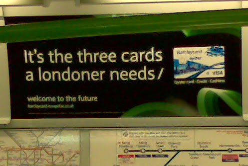 Barclaycard Oyster card
