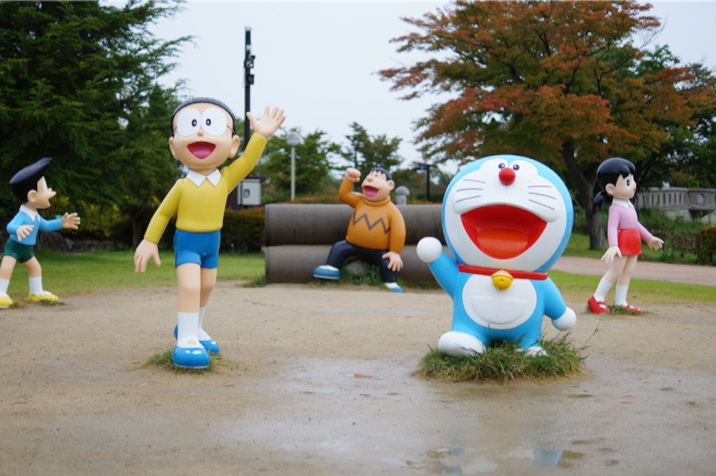 富山県の最高に素敵な公園 ドラえもん公園へ行こう たい焼き親子のキャンプブログ