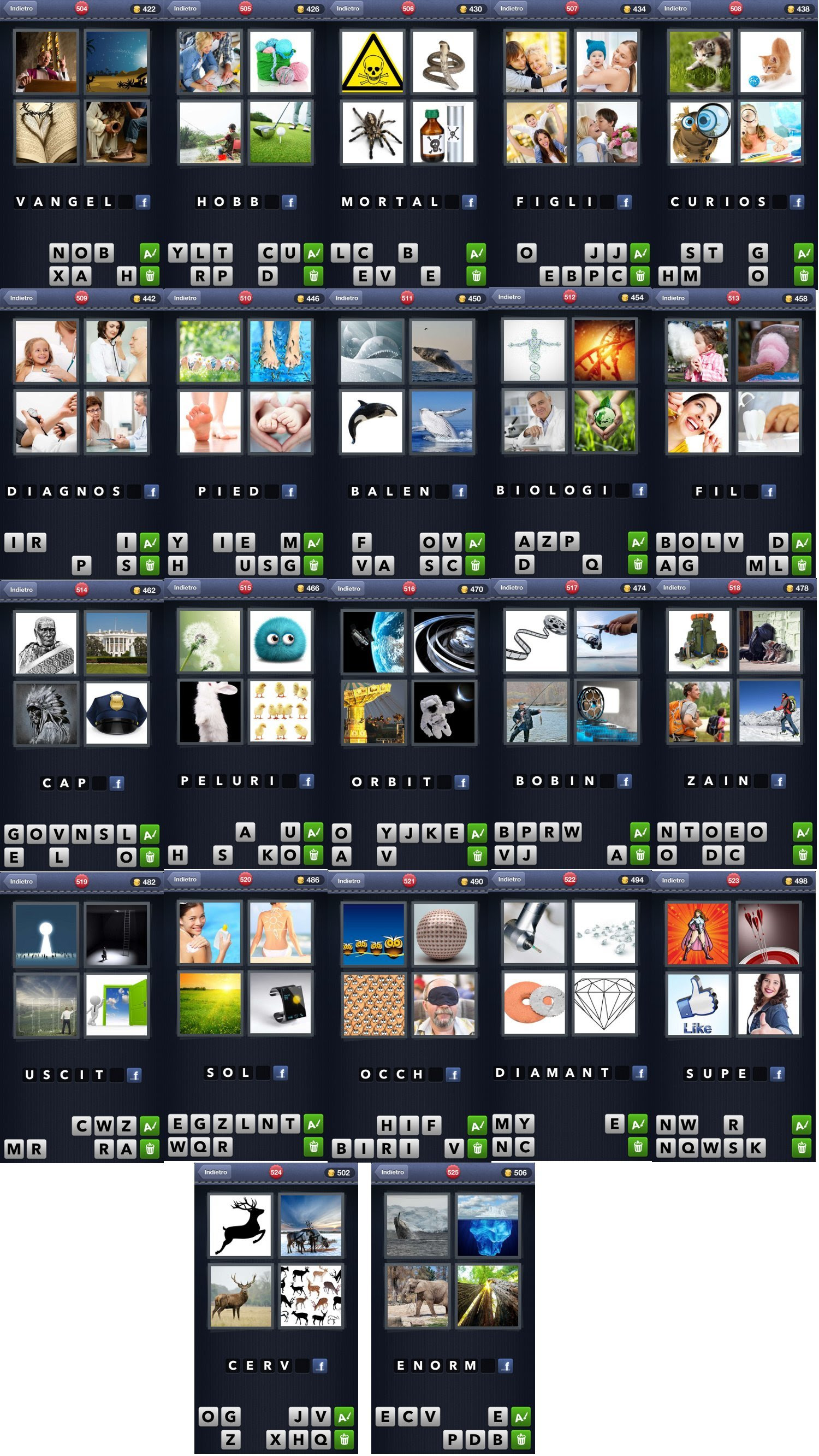 Soluzioni 4 Immagini 1 Parola - Soluzione completa per iOS ...