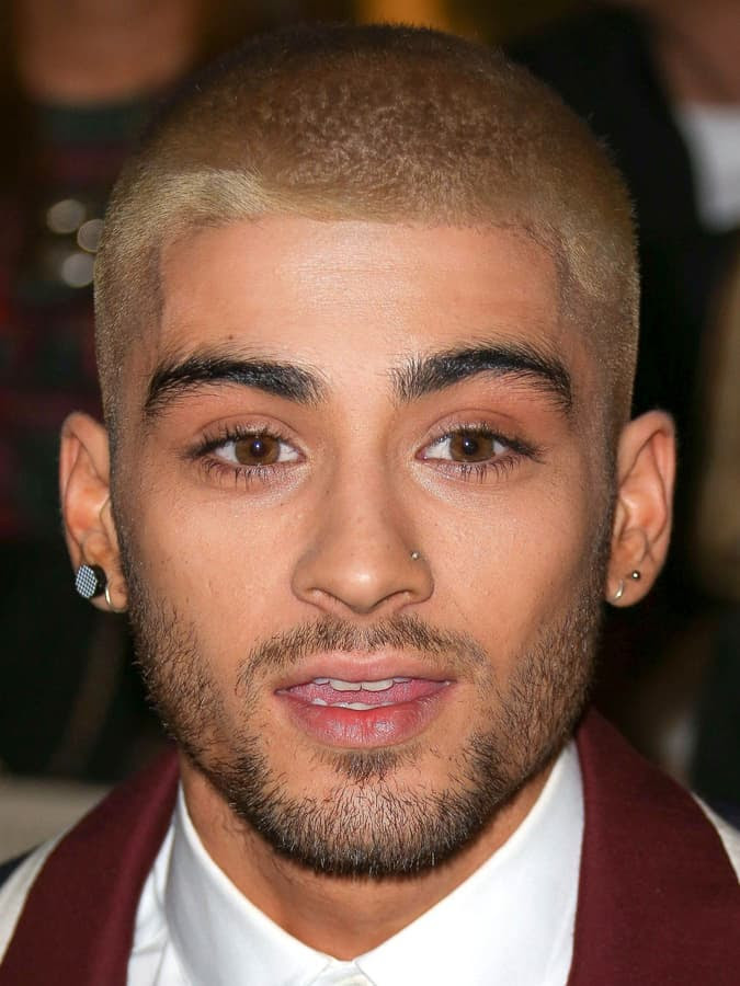 Zayn Malik’s Bleached Buzz Cut