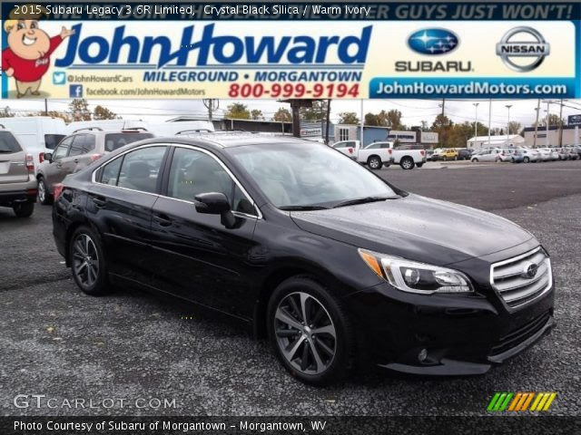 Crystal Black Silica - 2015 Subaru Legacy 3.6R Limited ...
