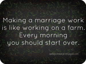 Making A Marriage Work Quotes. QuotesGram