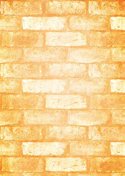 うっすらオレンジ色のレンガのa4サイズ背景素材 無料 商用可能 サイズ 背景テンプレートダウンロードサイト