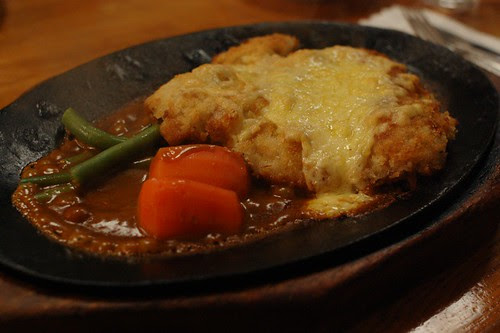 Dinner after jogging