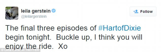 Foretold: On March 6 she hinted that the series was axed