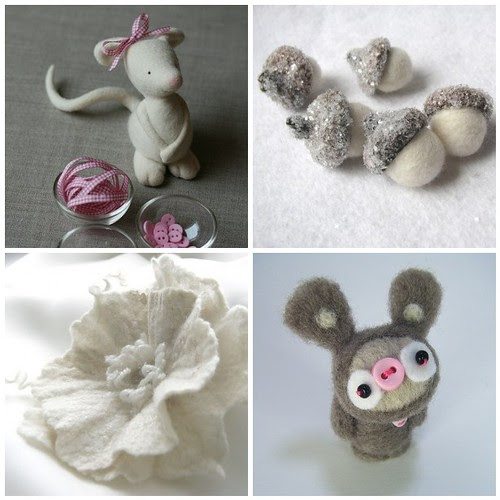 Felted cute