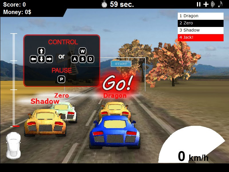 On the Wheels - Funny Car Games