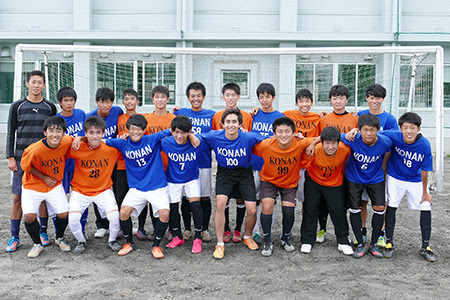 鹿児島県立甲南高等学校ｈｐ サッカー部のハンス君