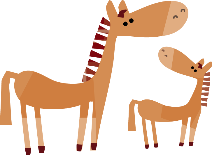 馬イラスト 無料イラストフリー素材