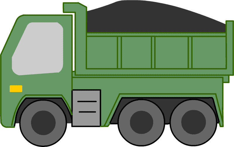50 ダンプカー イラスト
