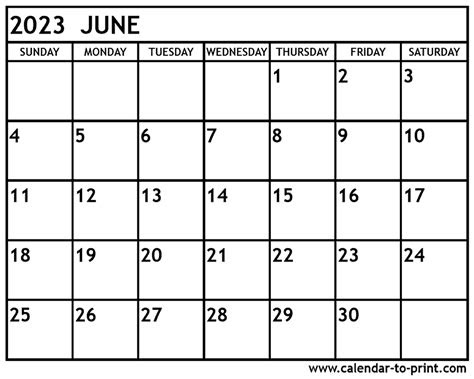  june 2023 calendar printable