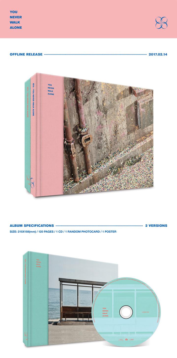 Bts You Never Walk Alone Cd Poster