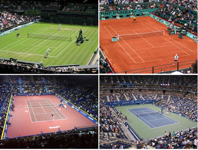 Differences between Types of Tennis Court Surfaces | Types ...
