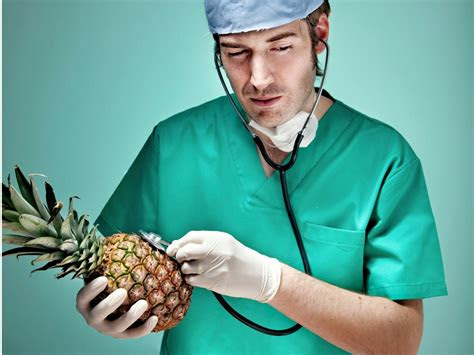 pineapples  stethoscopes  problem  stock images