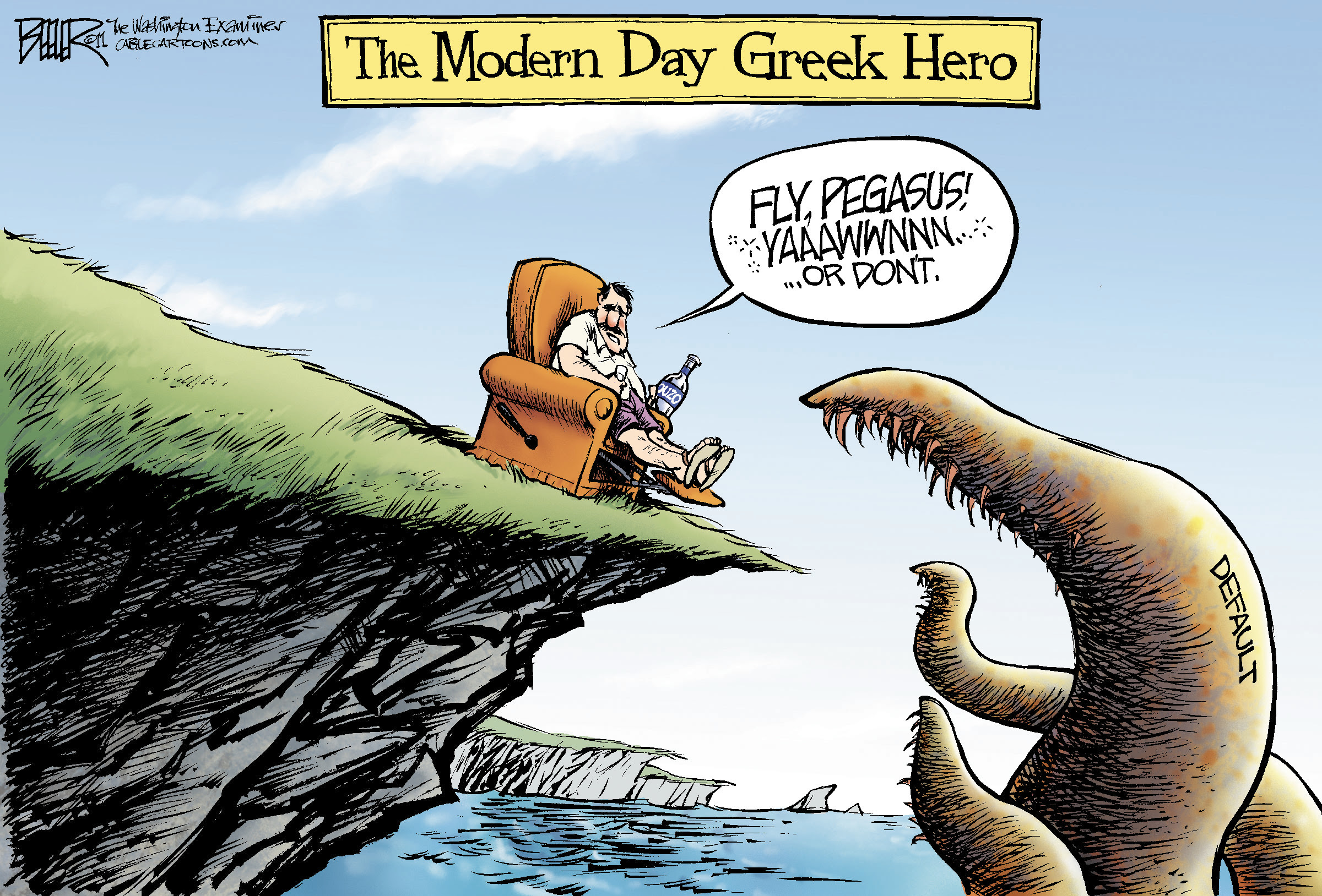 Cartoon by David Fitzsimmons