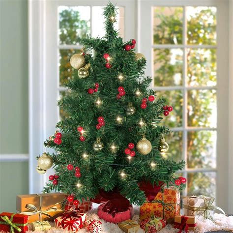 small tabletop christmas trees bringing christmas joy
