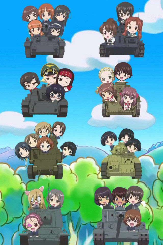 ガルパン ファンの作ったスマホ用壁紙 とあるガルパンファンの年齢ｗ ネタ5個 アニキチ