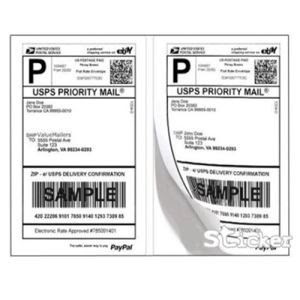 Cina Customized Mailing alamat stiker lembar label produsen ...